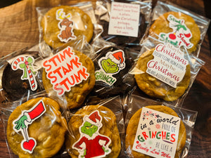 Freshly Baked Cookies with Custom Label