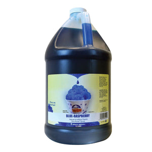 BLUE RASPBERRY SNO KONE SYRUP - 4L JUG