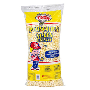 Delicious Freshly Made Butter and Salt Family Pack 1K Bag of Popcorn