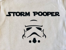 Storm Pooper - Gerber brand onesie available in sizes from 0-24 months.