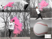 2 Gender Reveal Baseballs - Pink or Blue