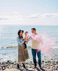 Gender Reveal Package (2 Smoke Grenades + 2 Confetti Cannons)